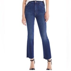 Mother jeans The Hustler Ankle Fray Home Movies 29 high rise classic casual boho